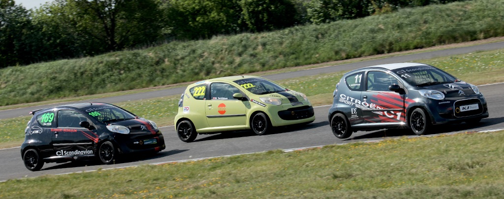 Årets nye klasse C1 Scandinavia skal også en tur ud på bakkerne og kæmpe om point i 2 gange 50 minutter.
(Foto: Motorsporten.dk)
